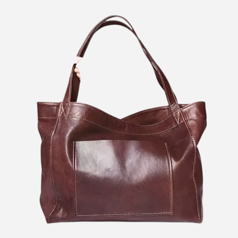 Québec Élégance Leather bags Aurora - Sac à bandoulière en cuir vintage élégant et durable