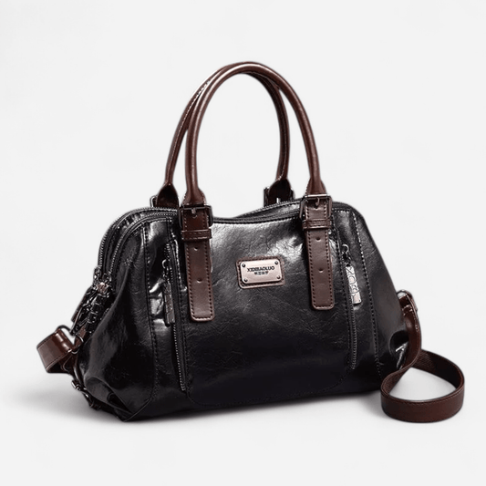 Québec Élégance Leather bags Bella - Sac en cuir élégant avec bandoulière réglable