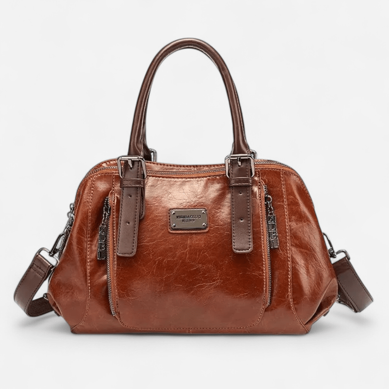 Québec Élégance Leather bags Bella - Sac en cuir élégant avec bandoulière réglable