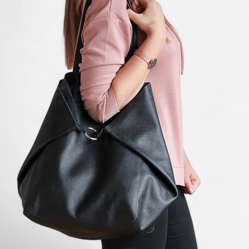 Québec Élégance Leather bags Benthe - Sac en cuir élégant avec bandoulière réglable