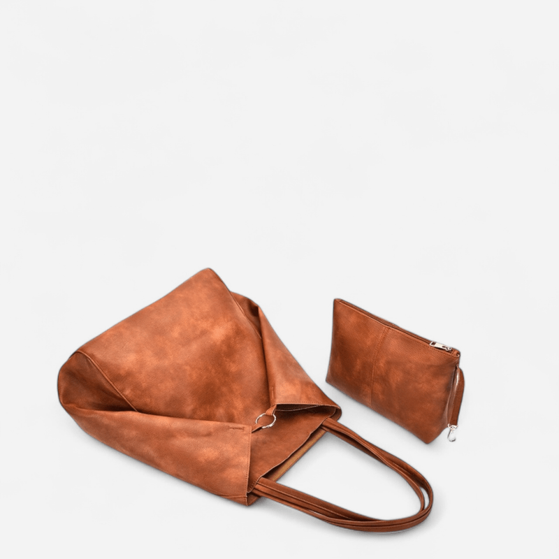 Québec Élégance Leather bags Benthe - Sac en cuir élégant avec bandoulière réglable