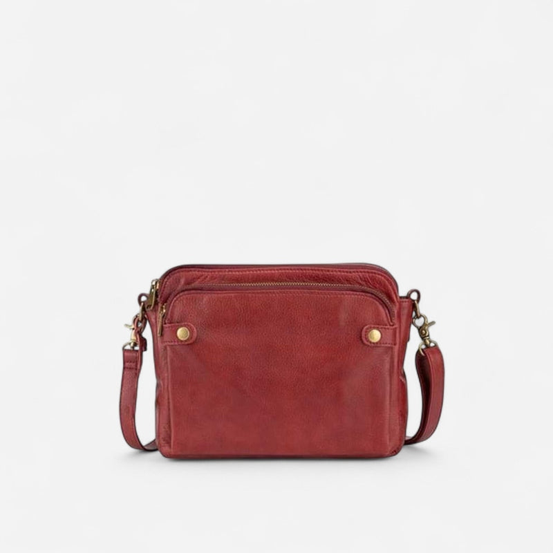 Québec Élégance Leather bags Daisy - Sac en cuir de haute qualité avec rangement intelligent
