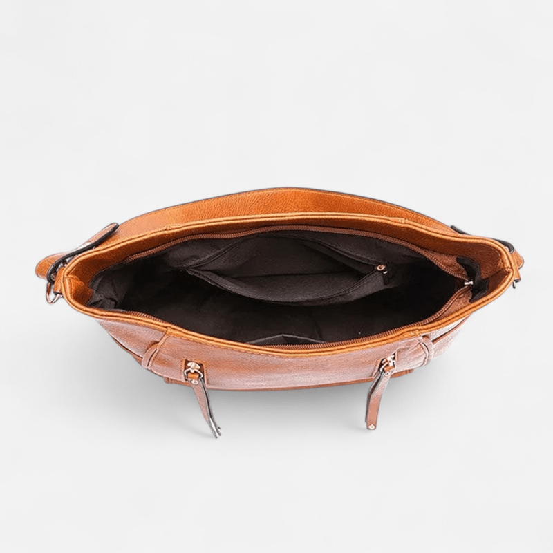 Québec Élégance Leather bags Daniella - Sac en cuir vintage élégant et pratique pour femmes