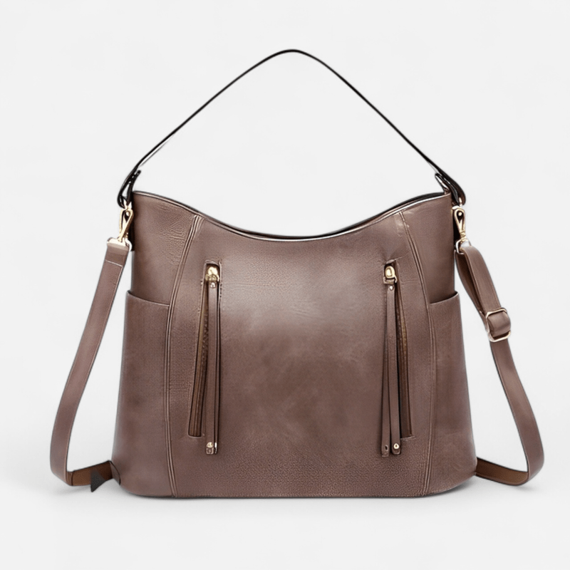 Québec Élégance Leather bags Daniella - Sac en cuir vintage élégant et pratique pour femmes