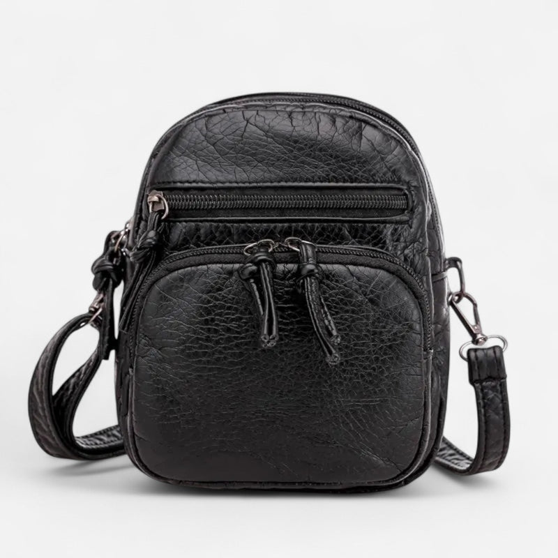 Québec Élégance Leather bags Ellena - Sac à bandoulière en cuir élégant et pratique
