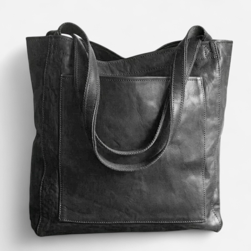 Québec Élégance Leather bags Ilse - Sac en cuir élégant avec compartiments spacieux