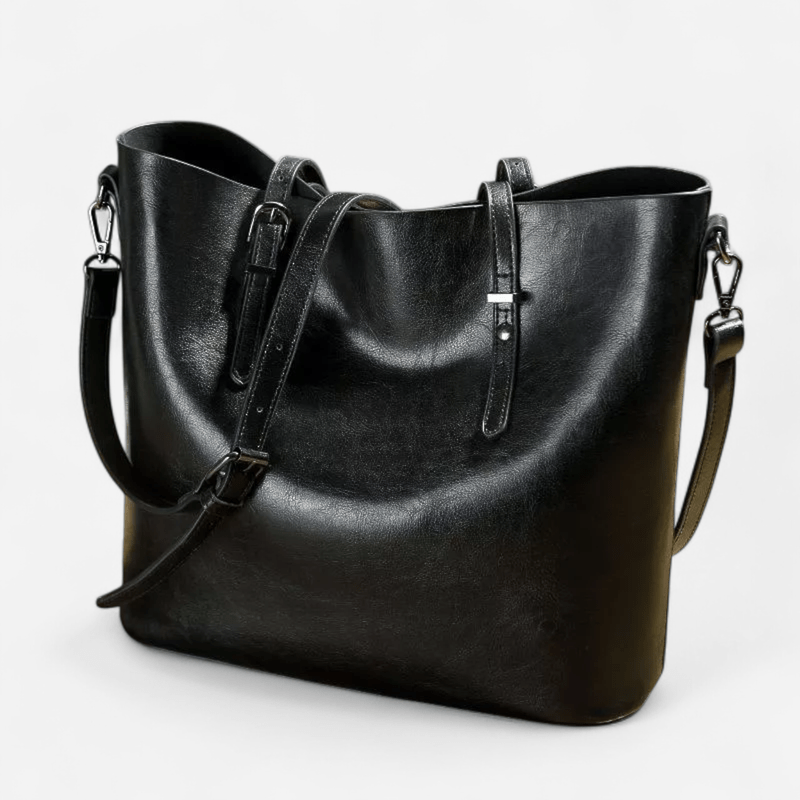 Québec Élégance Leather bags Jamy - Sac à main en cuir vintage élégant et pratique