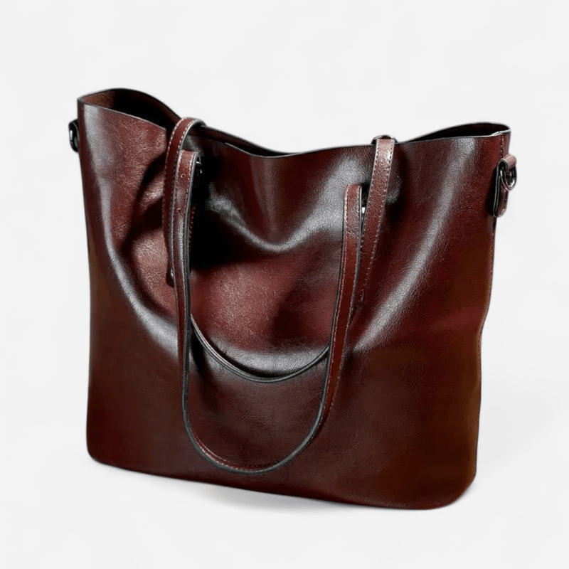 Québec Élégance Leather bags Jamy - Sac à main en cuir vintage élégant et pratique