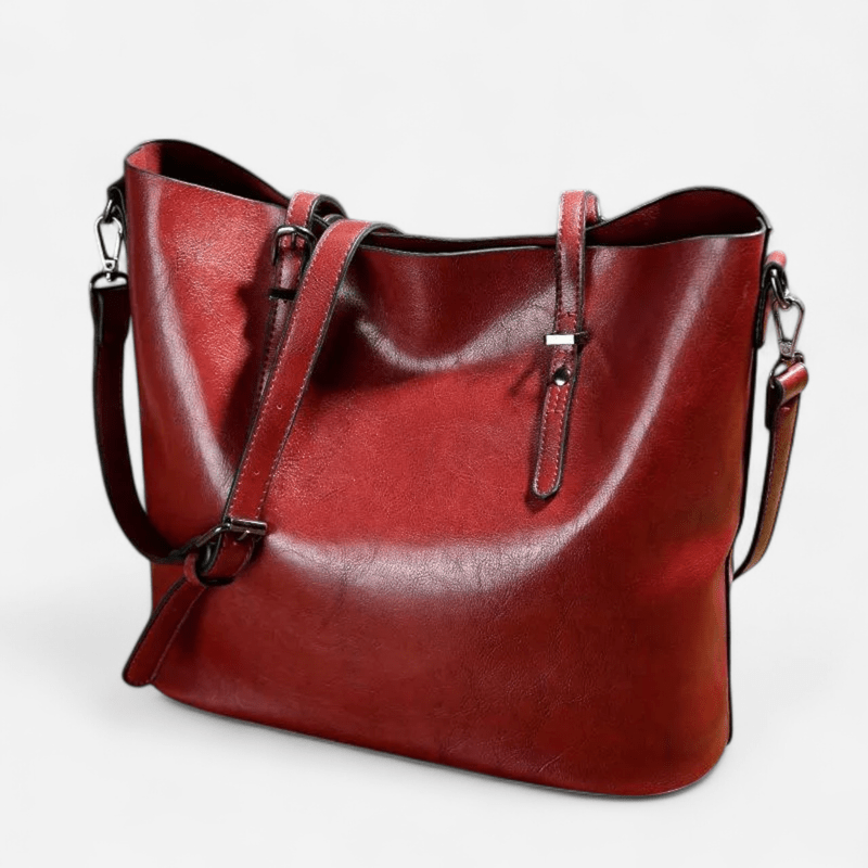 Québec Élégance Leather bags Jamy - Sac à main en cuir vintage élégant et pratique