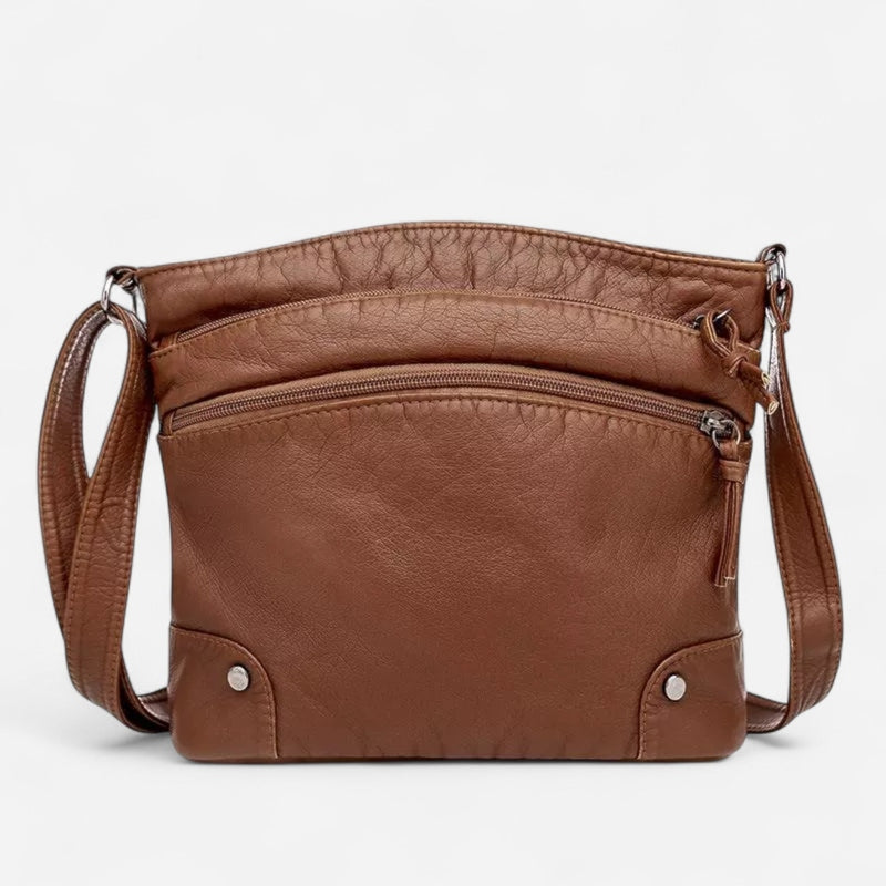 Québec Élégance Leather bags Jane - Sac à bandoulière en cuir élégant et durable