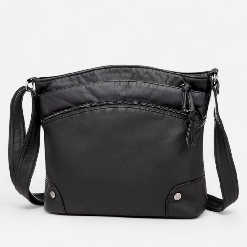 Québec Élégance Leather bags Jane - Sac à bandoulière en cuir élégant et durable