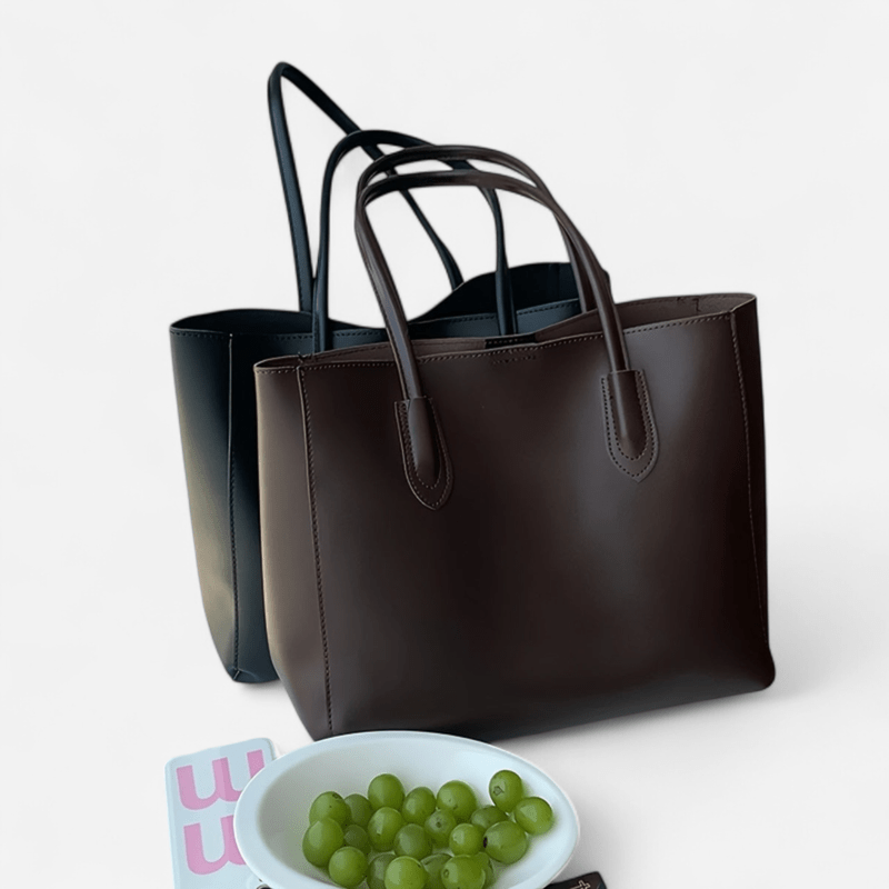 Québec Élégance Leather bags Lucy - Sac en cuir élégant avec bandoulière réglable