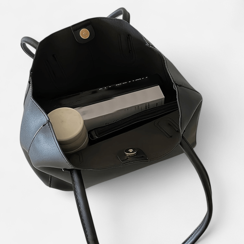 Québec Élégance Leather bags Lucy - Sac en cuir élégant avec bandoulière réglable