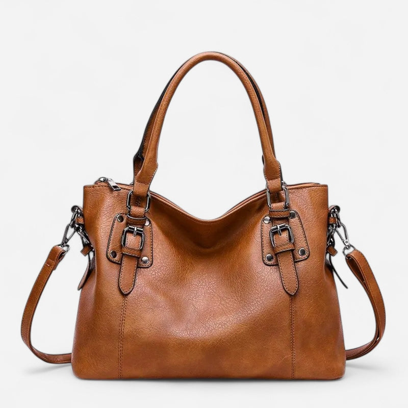 Québec Élégance Leather bags Victoria - Sac à bandoulière en cuir élégant et durable
