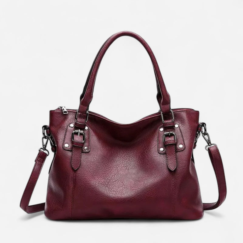 Québec Élégance Leather bags Victoria - Sac à bandoulière en cuir élégant et durable