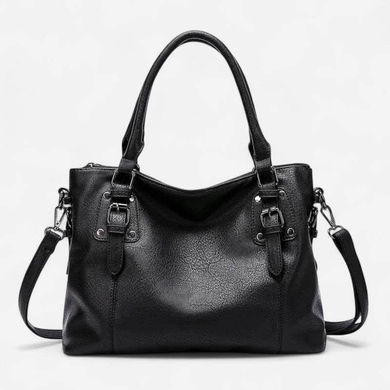 Québec Élégance Leather bags Victoria - Sac à bandoulière en cuir élégant et durable