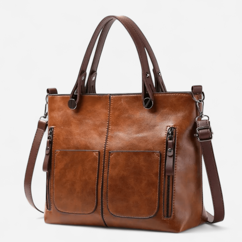 Québec Élégance Leather bags Wendy - Sac à bandoulière en cuir élégant et durable