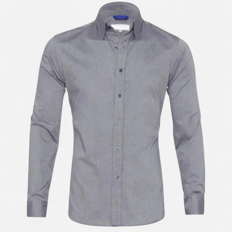 Québec Élégance Milan - Chemise à fermeture éclair élégante et ajustée