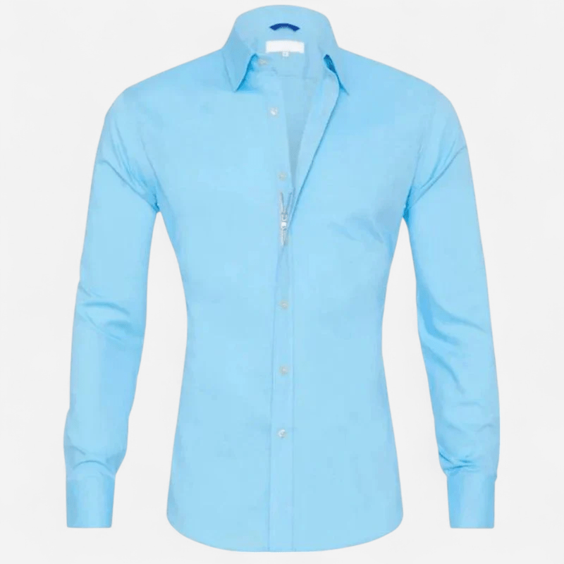 Québec Élégance Milan - Chemise à fermeture éclair élégante et ajustée