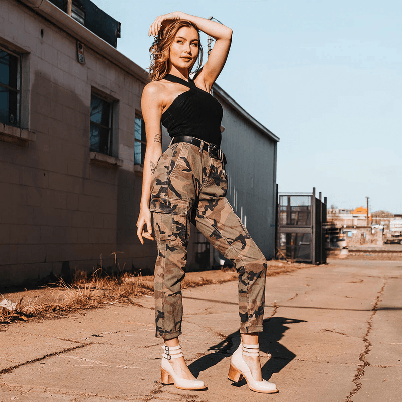 Québec Élégance Mona - Bottine moderne et élégante en cuir véritable