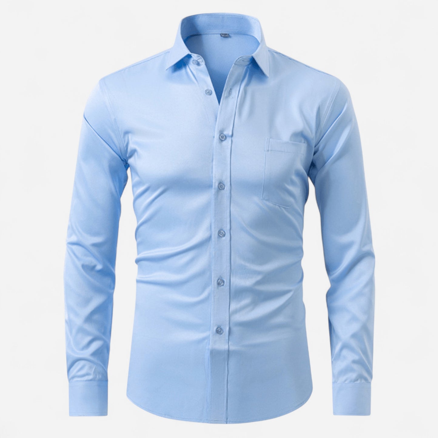 Niels - Chemise anti-froissage à haute élasticité et confort