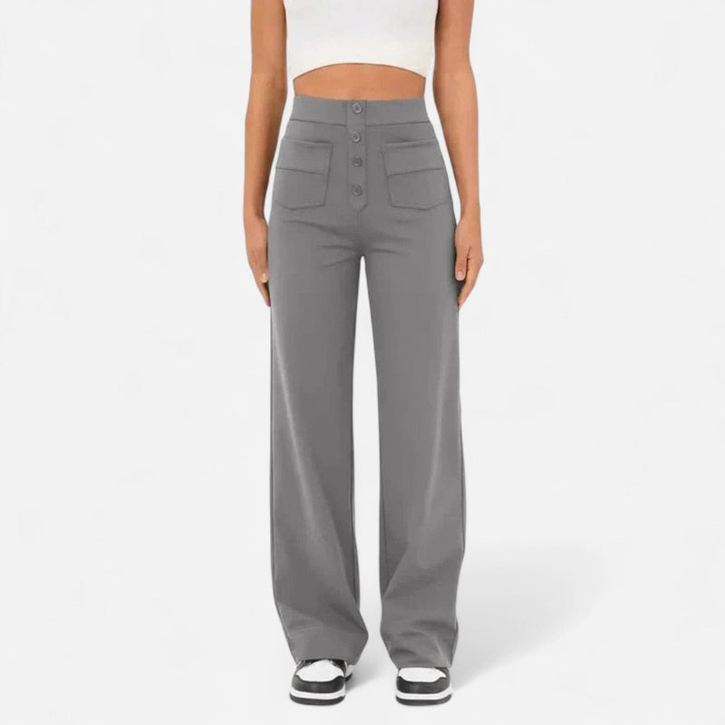 Québec Élégance Pants Jade - Pantalons Élastiques Confortables pour un Confort Optimal