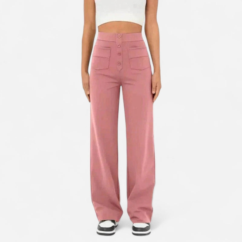 Québec Élégance Pants Jade - Pantalons Élastiques Confortables pour un Confort Optimal