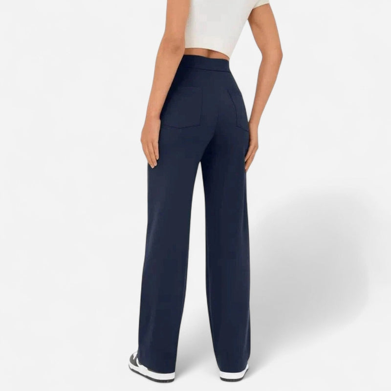 Québec Élégance Pants Jade - Pantalons Élastiques Confortables pour un Confort Optimal