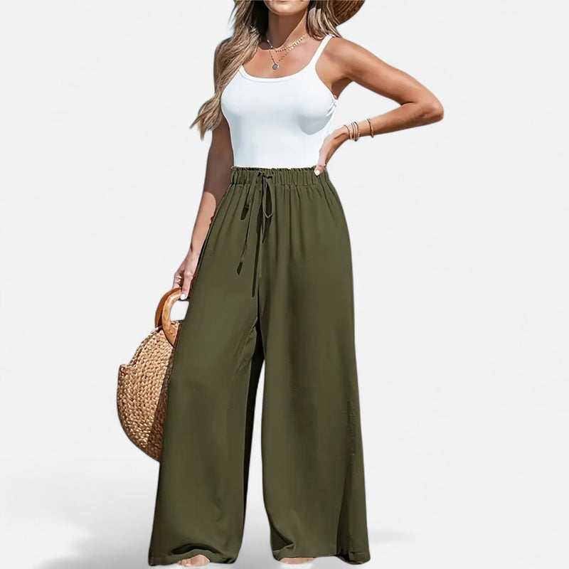 Québec Élégance Pants Liv - Pantalons Taille Haute Élégants pour un Style Chic et Confortable