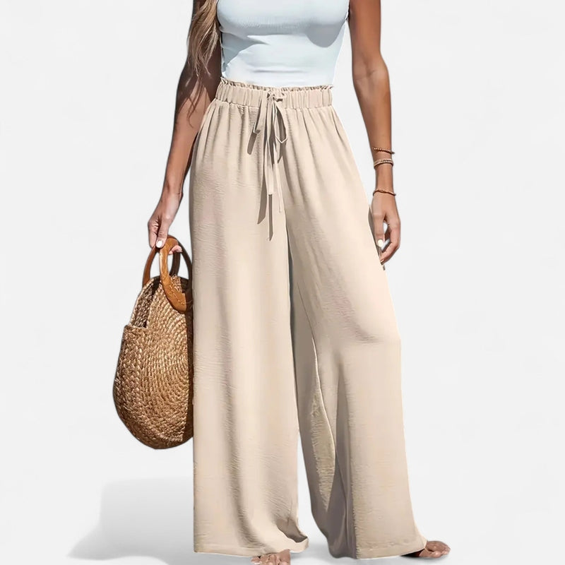 Québec Élégance Pants Liv - Pantalons Taille Haute Élégants pour un Style Chic et Confortable