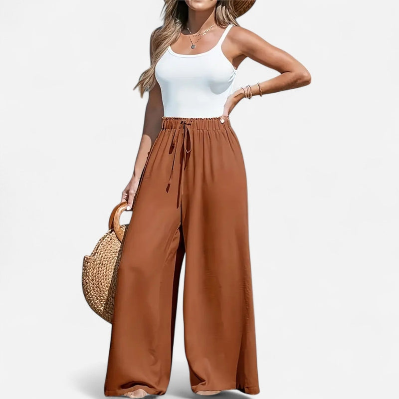 Québec Élégance Pants Liv - Pantalons Taille Haute Élégants pour un Style Chic et Confortable