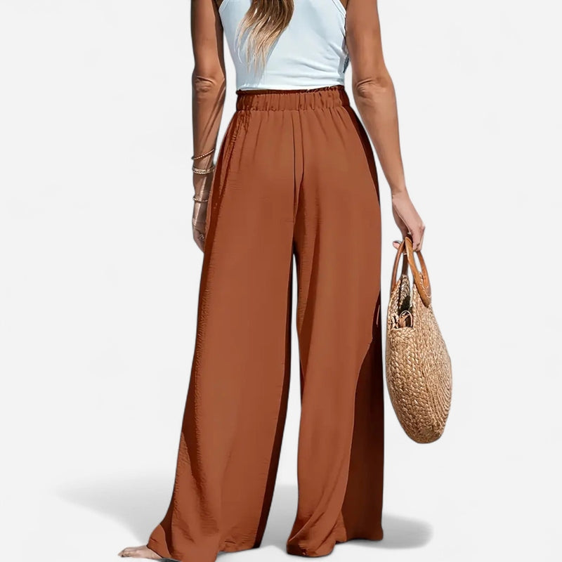 Québec Élégance Pants Liv - Pantalons Taille Haute Élégants pour un Style Chic et Confortable