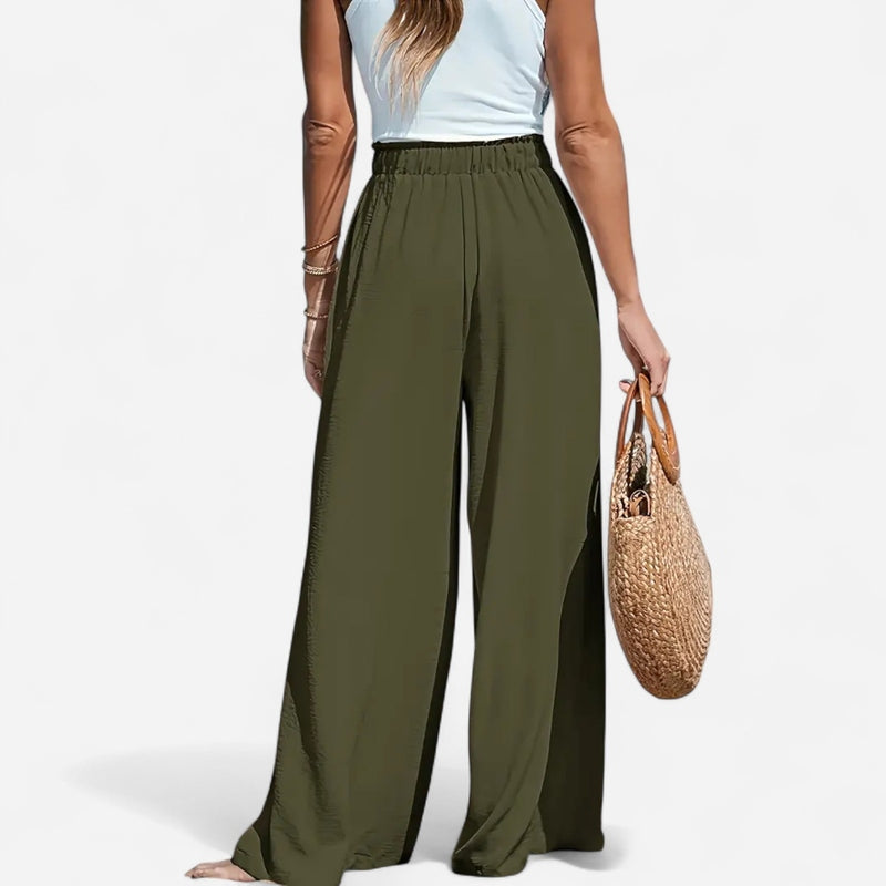 Québec Élégance Pants Liv - Pantalons Taille Haute Élégants pour un Style Chic et Confortable