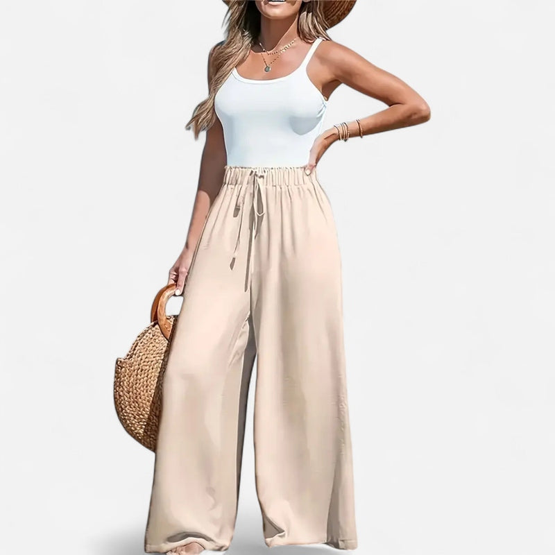 Québec Élégance Pants Liv - Pantalons Taille Haute Élégants pour un Style Chic et Confortable