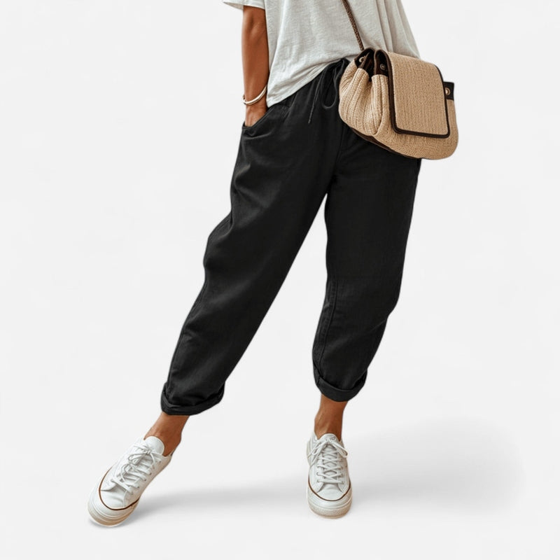 Québec Élégance Pants Rosa - Pantalon Chic Confortable pour Élégance et Confort