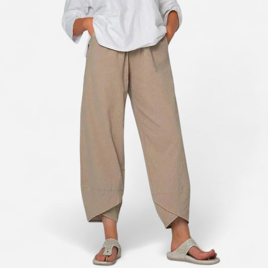 Québec Élégance Pants Tarni - Pantalons Chic Été Élégants et Confortables pour Femme