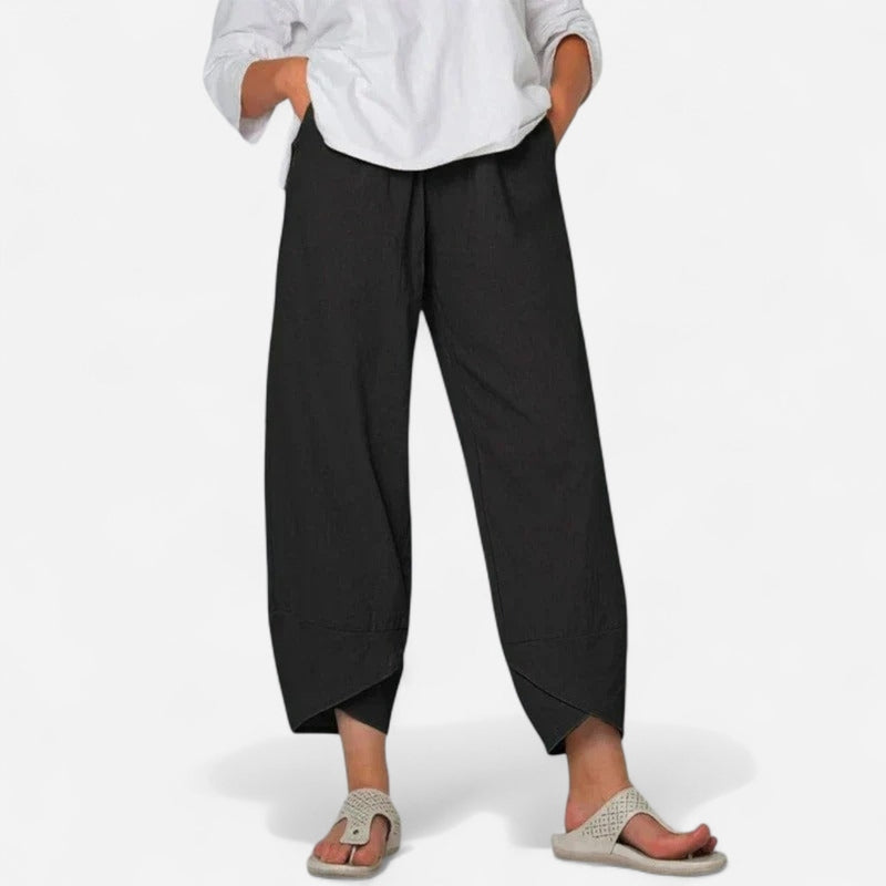 Québec Élégance Pants Tarni - Pantalons Chic Été Élégants et Confortables pour Femme