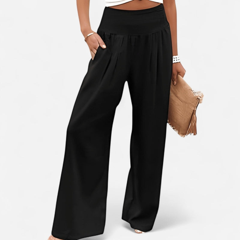 Québec Élégance Pants Zayrah - Pantalons Larges Chic Élégants pour un Style Sophistiqué
