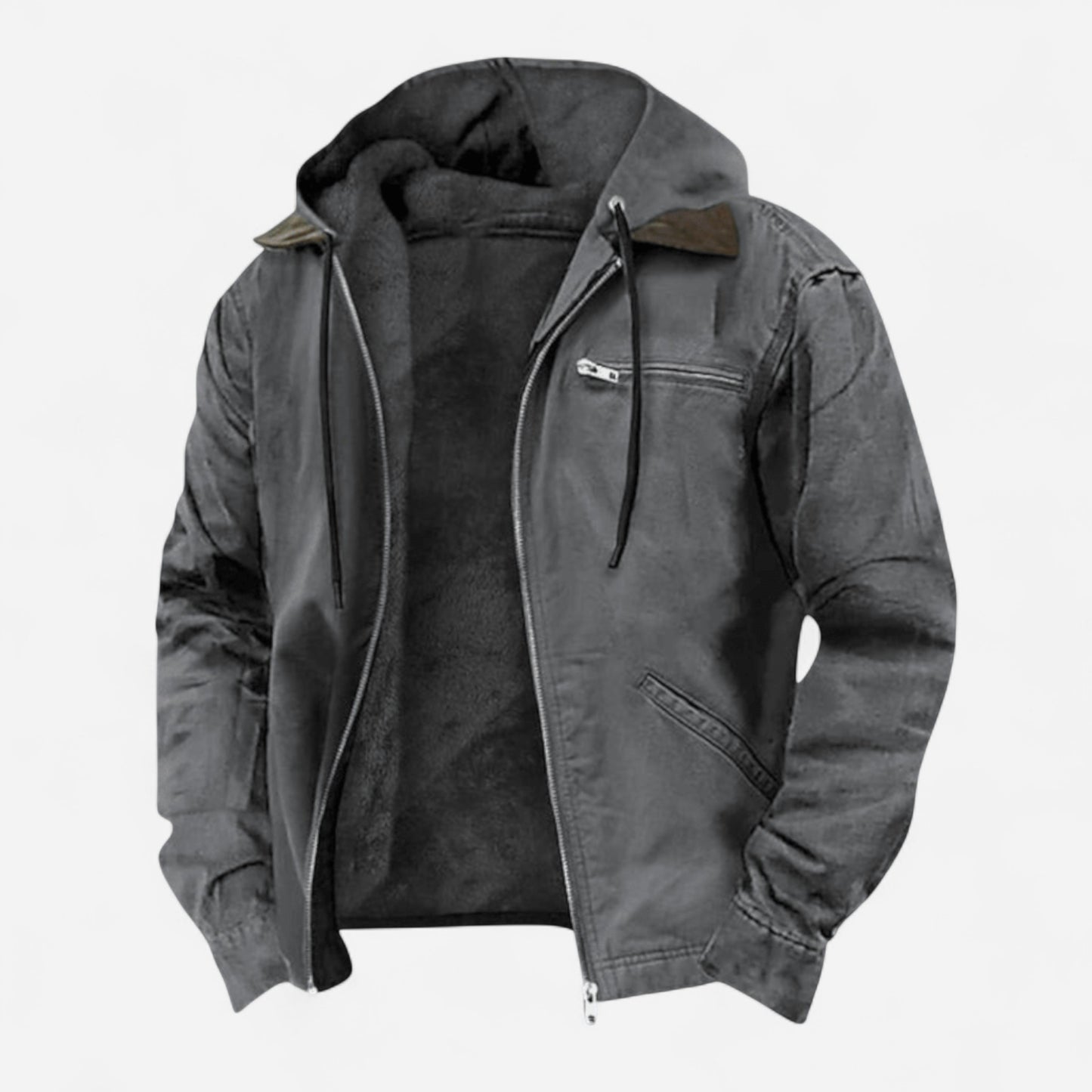 Ricardo - Veste élégante pour l'automne avec capuche