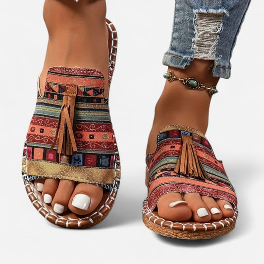 Québec Élégance Sandals Lorraine - Sandales Décontractées Confortables et Ergonomiques