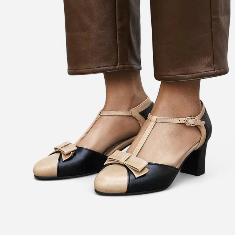 Québec Élégance Sandals Viola - Sandales à talons chic et confortables pour femmes