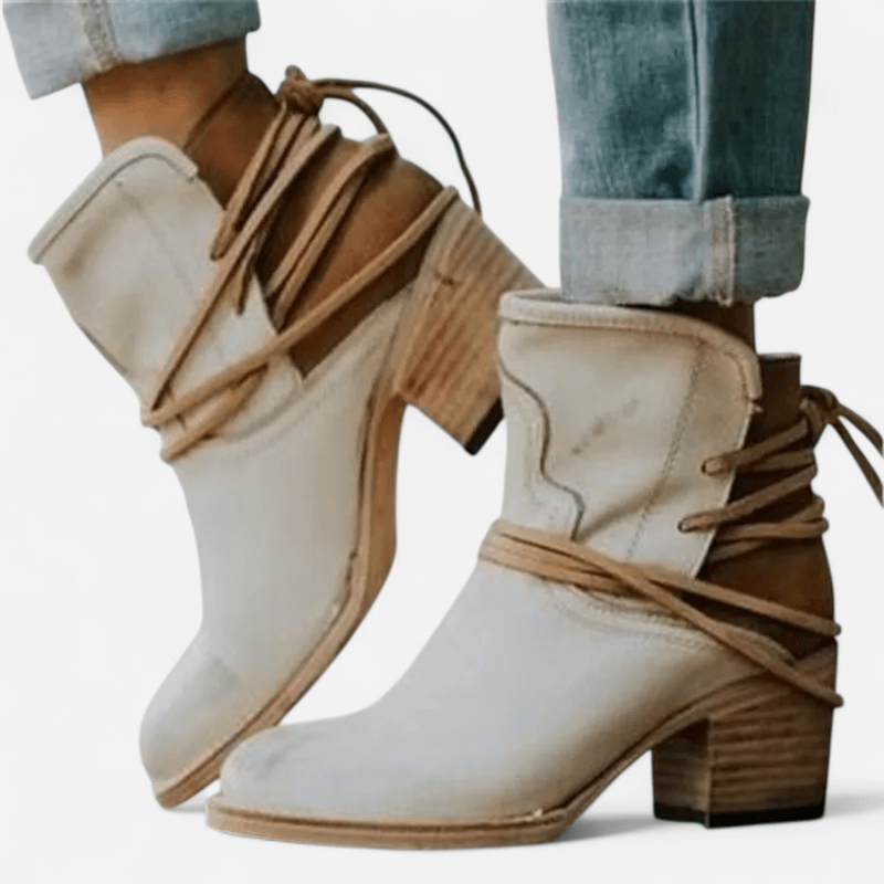 Québec Élégance Schoenen Wendy - Bottes western intemporelles en cuir premium