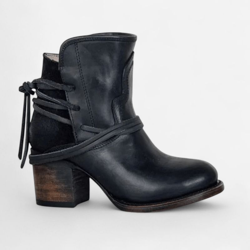 Québec Élégance Schoenen Wendy - Bottes western intemporelles en cuir premium