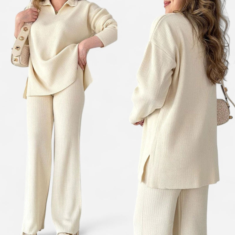 Québec Élégance Sets Amalia - Ensemble deux pièces chic et confortable pour femmes