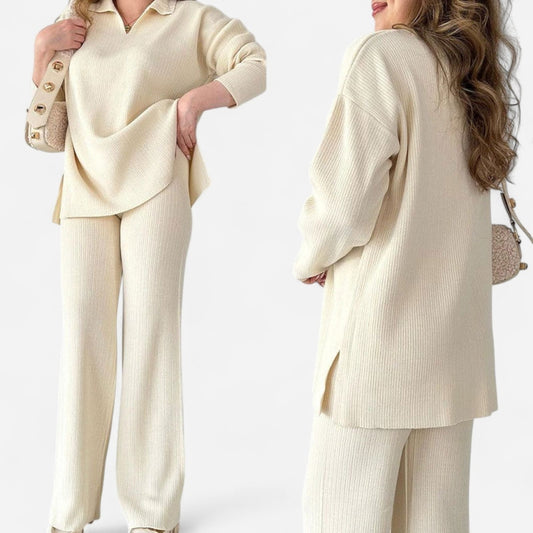 Québec Élégance Sets Amalia - Ensemble deux pièces chic et confortable pour femmes