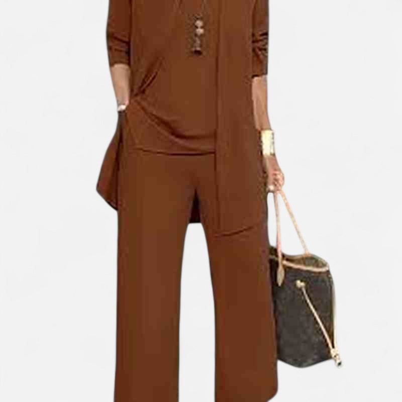 Québec Élégance Sets Victoria - Ensemble de mode 3 pièces pour femmes élégant