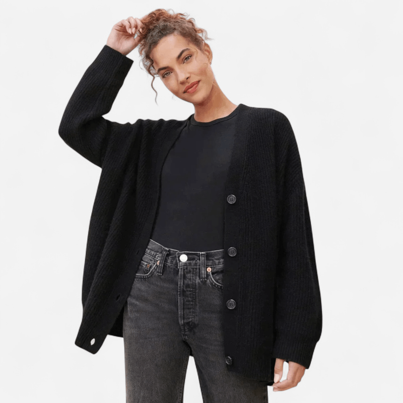 Québec Élégance Sharla - Gilet élégant en cachemire pour un style raffiné