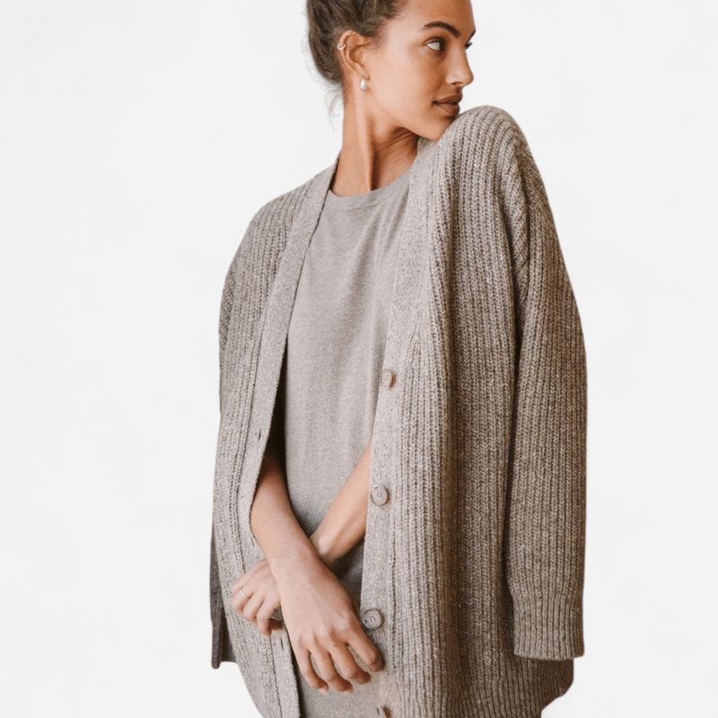 Québec Élégance Sharla - Gilet élégant en cachemire pour un style raffiné