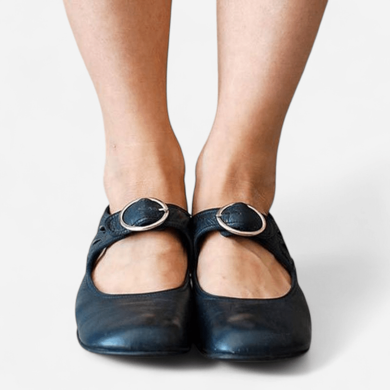 Québec Élégance Shoes Catalina - Sandales élégantes en cuir pour un confort optimal