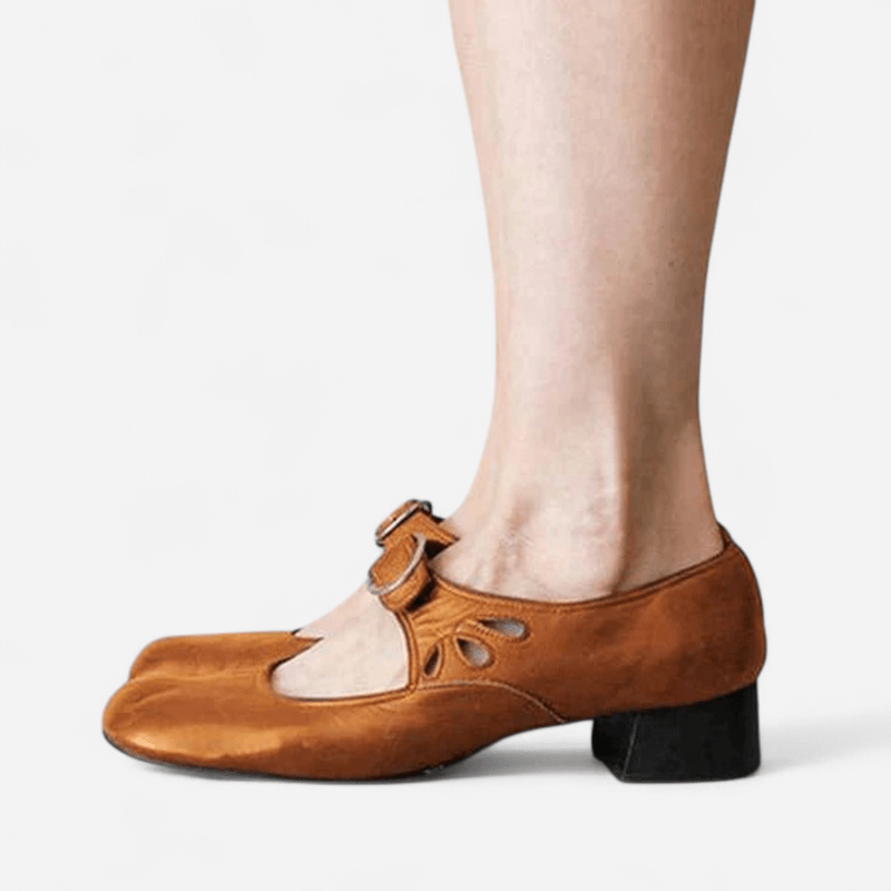 Québec Élégance Shoes Catalina - Sandales élégantes en cuir pour un confort optimal